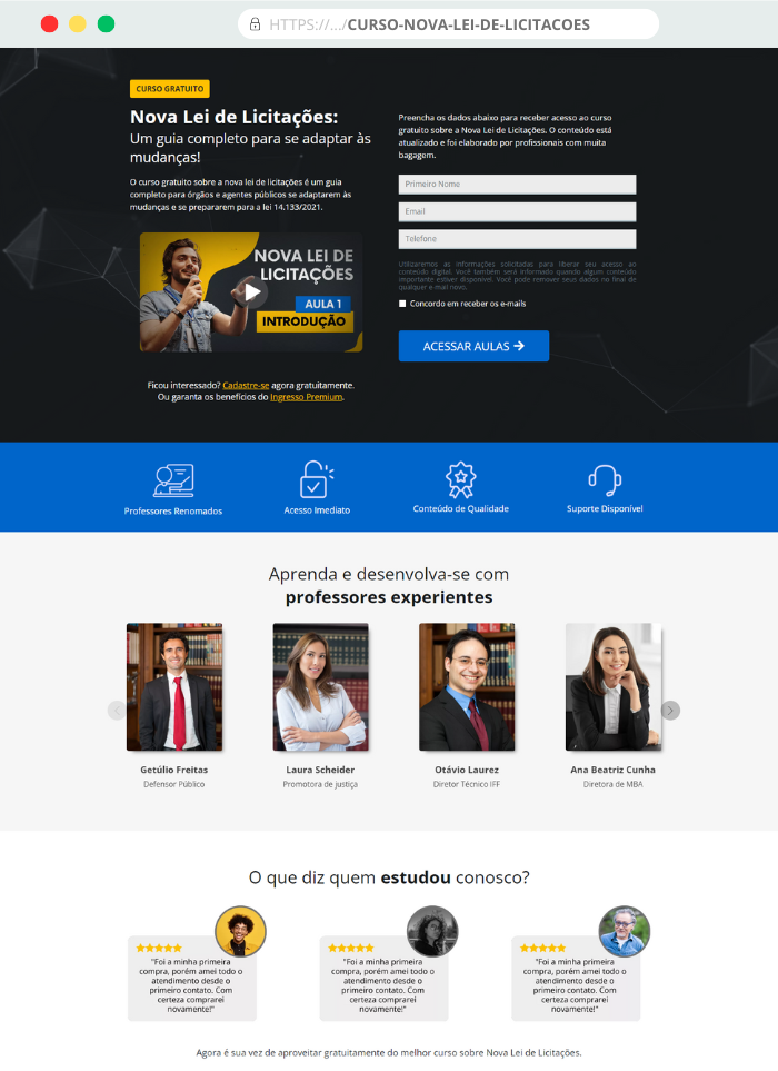 LP - Curso Nova Lei de Licitacoes