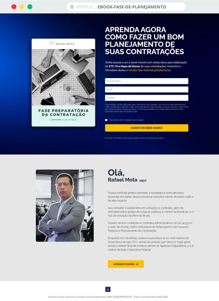 LP - Ebook Fase de Planejamento